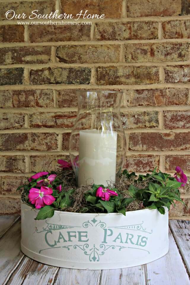 Farmhouse Table Centerpiece From A Cheesebox