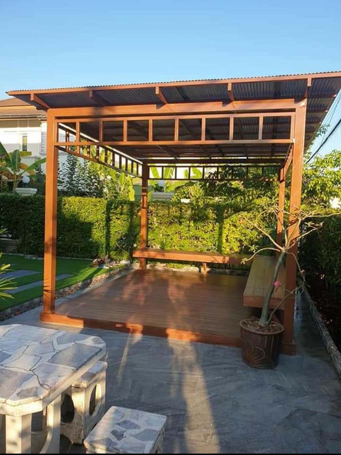 Dedicate Space From Your Backyard