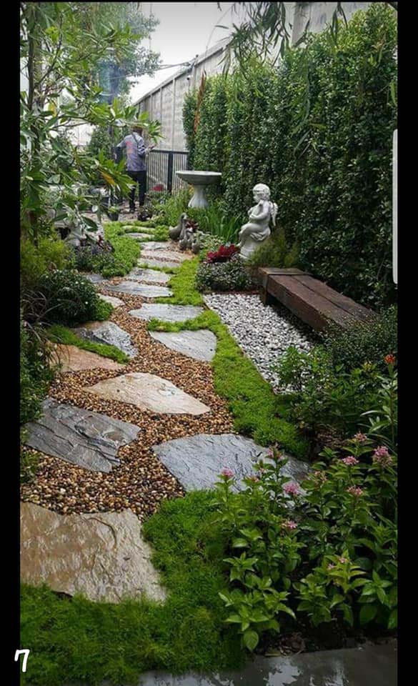 A Seating Corner Along The Fence