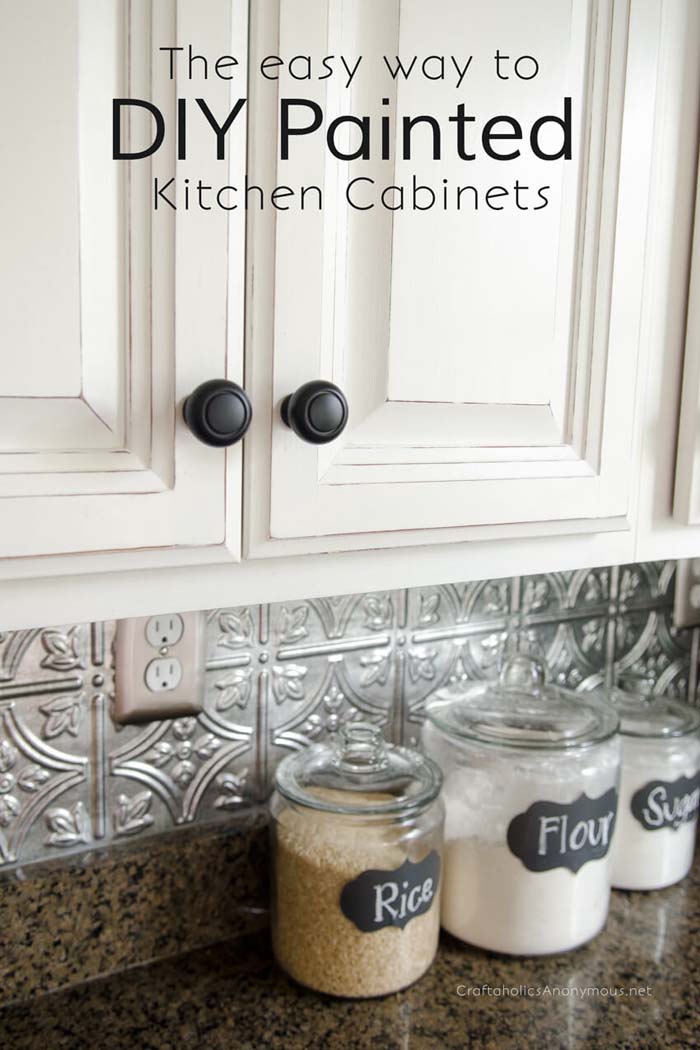 Paint The Kitchen Cabinets