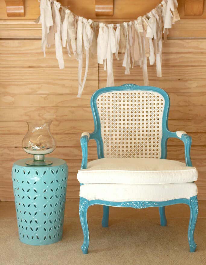 Nautical Chair Makeover