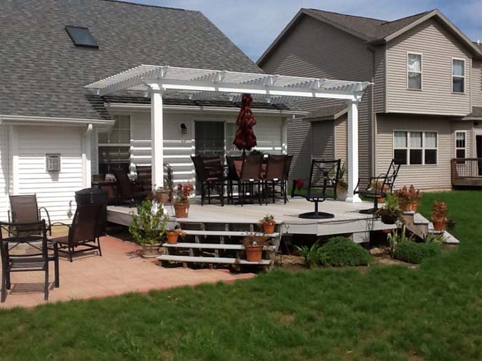 Louvered Pergola Roof