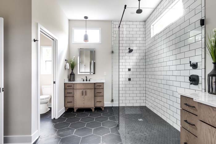 Modern Look for Subway Tiles