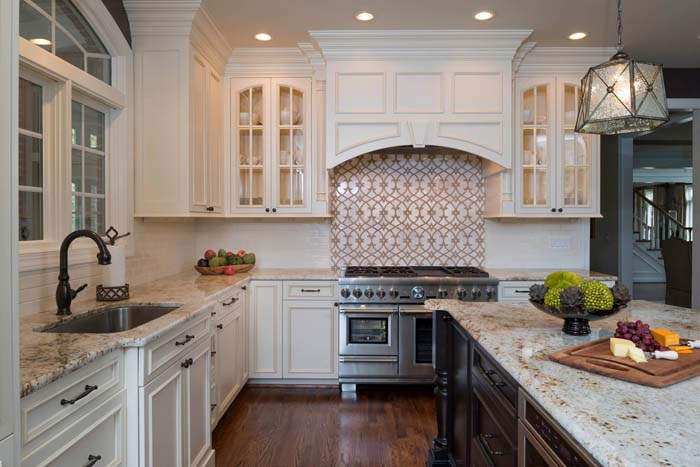 Inlaid Tile Backsplash