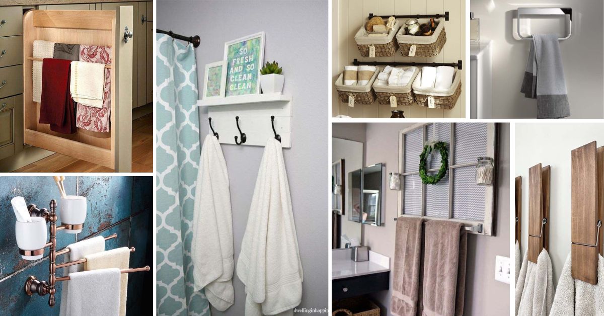 Bathroom Towel Rack Ideas