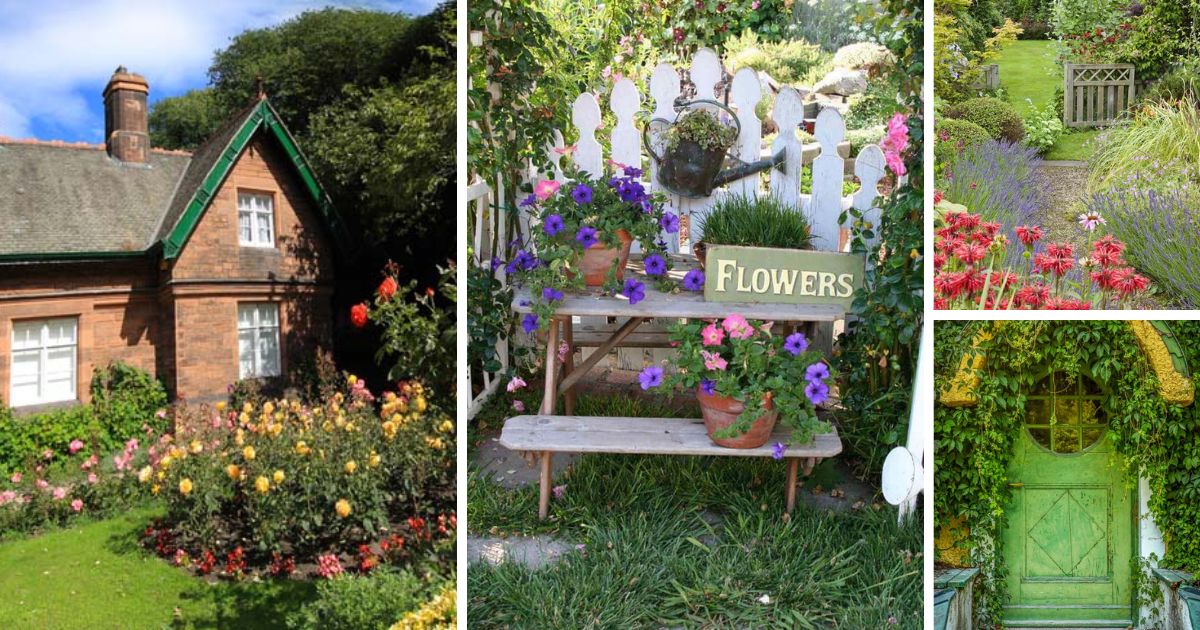 Cottage Style Garden Ideas Designs