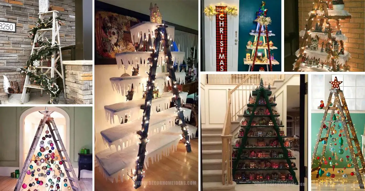 Ladder Christmas Tree Ideas