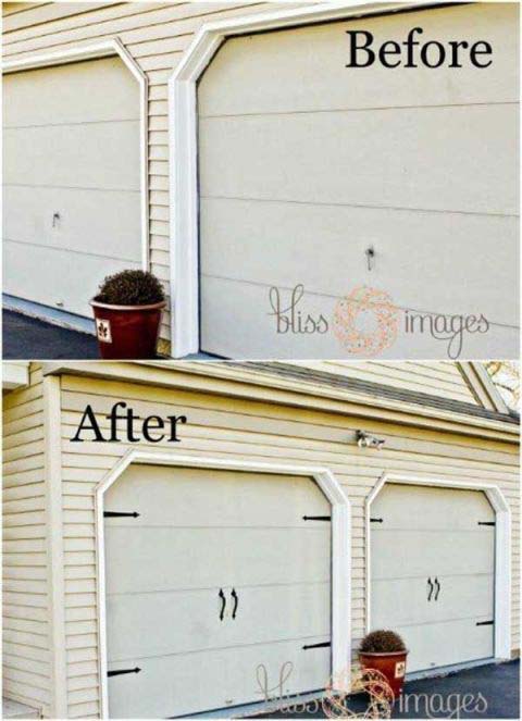 Make The Garage Door More Attractive