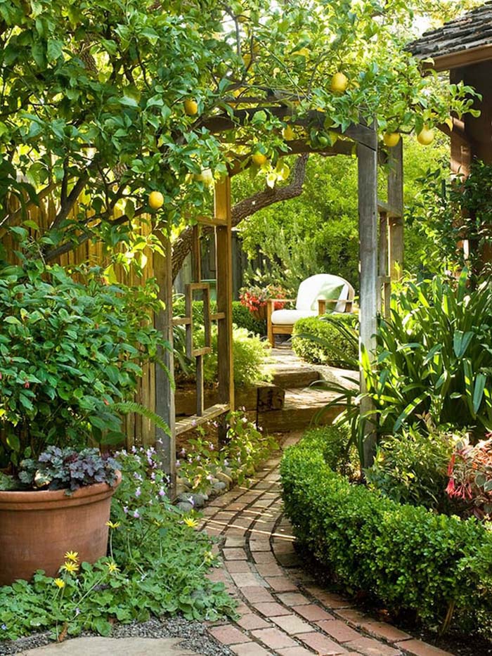 Plan A Seating Area In The Cottage Garden