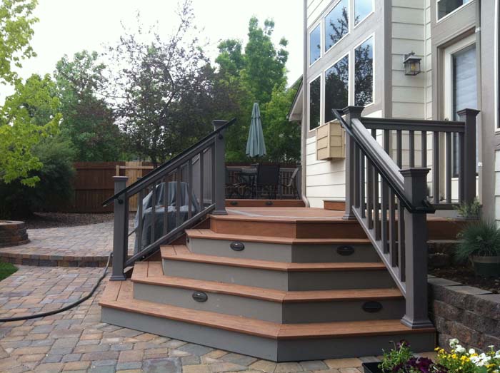 Decks Steps Continue Patio Colors