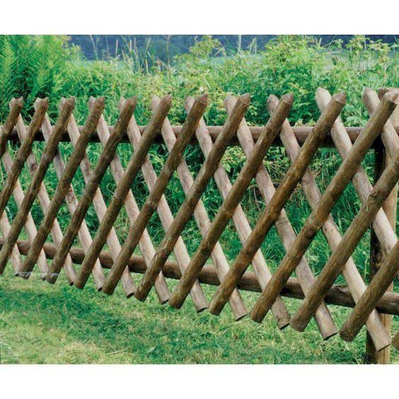 Diamond Trellis Fence