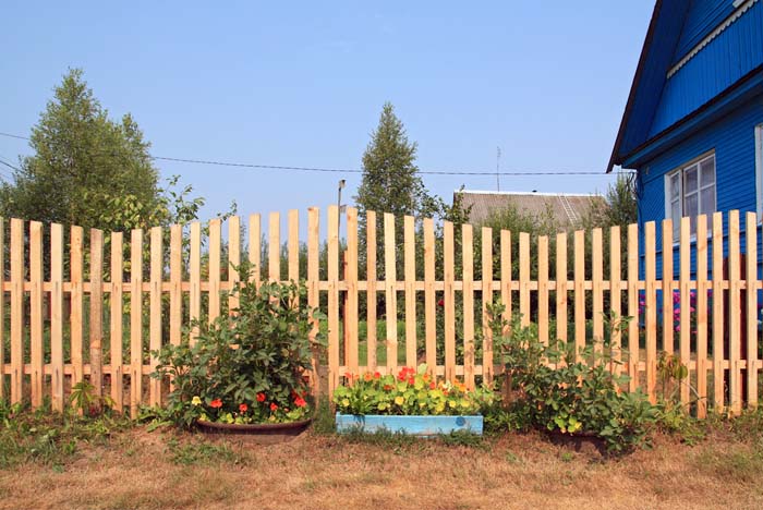 Arched Picket Fence