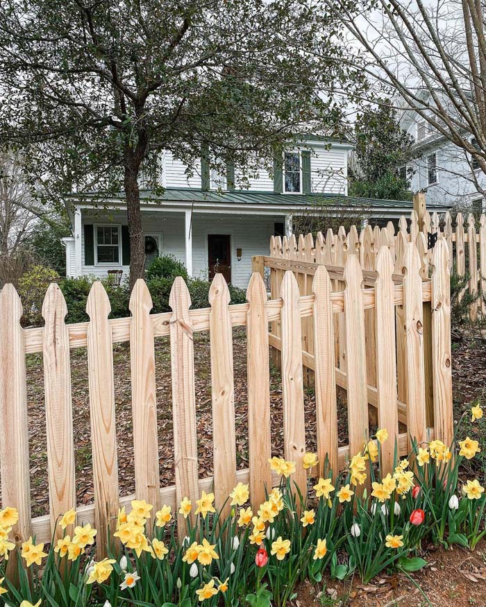 Flat-tipped Osborne Picket Fence