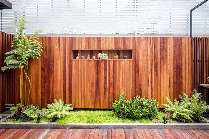 Decorate The Fence With Plants