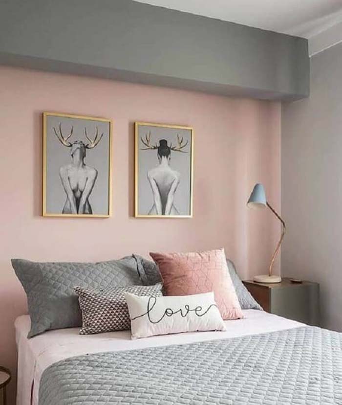 Pink and Gray
