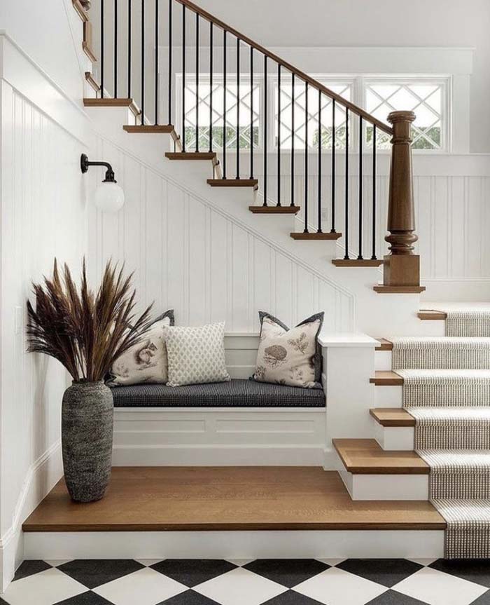 Use The Staircase Nook To Give Your Home Character