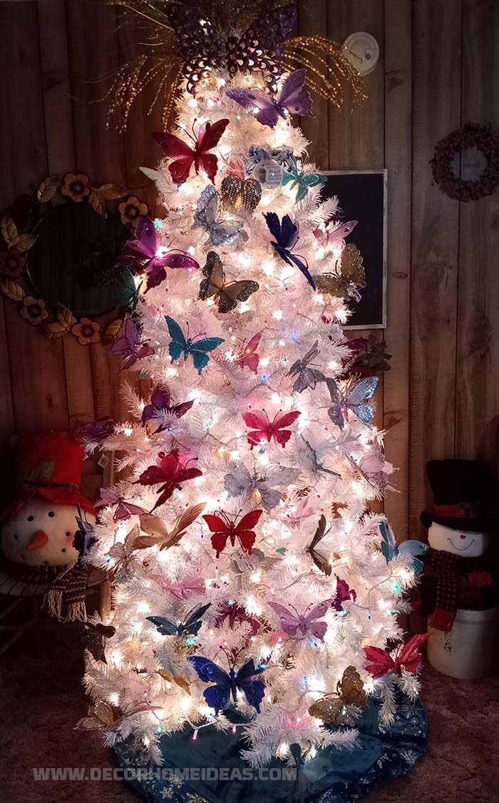 Butterfly Christmas Tree