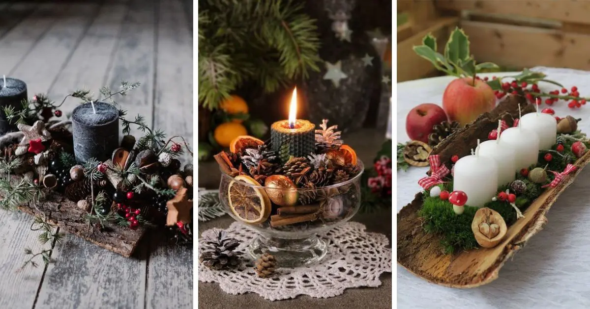 Christmas Candle Decorations Ideas