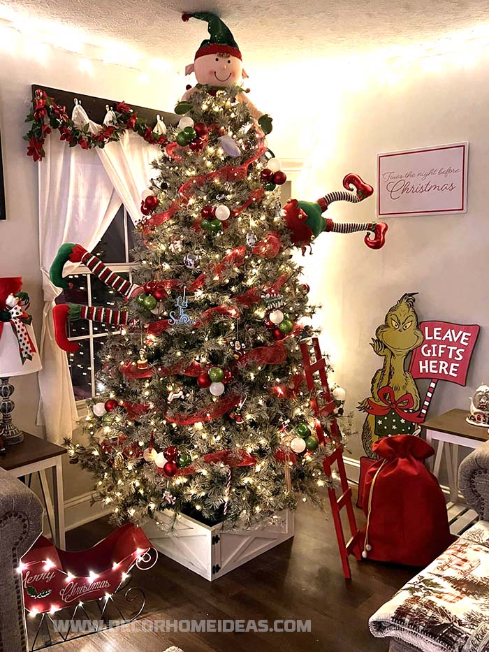 Elf Theme Christmas Tree
