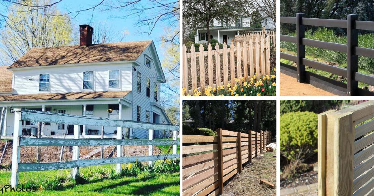 Farmhouse Fence Ideas