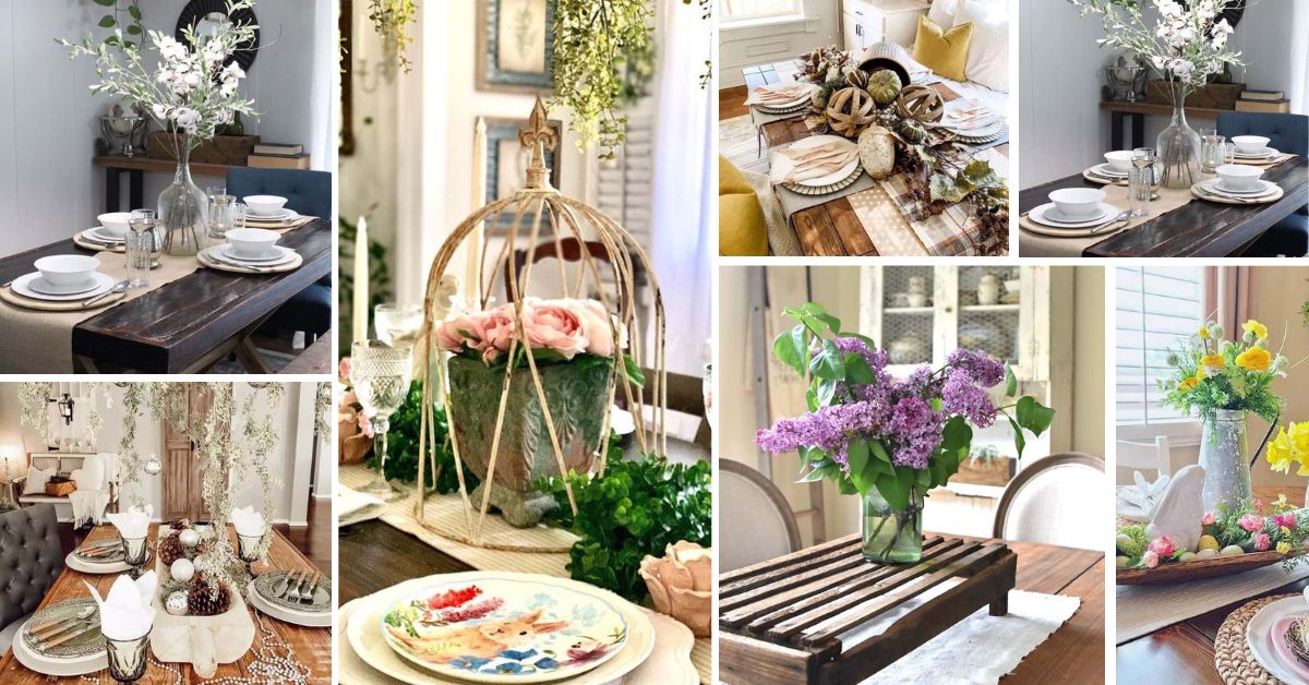 Farmhouse Table Centerpiece Ideas