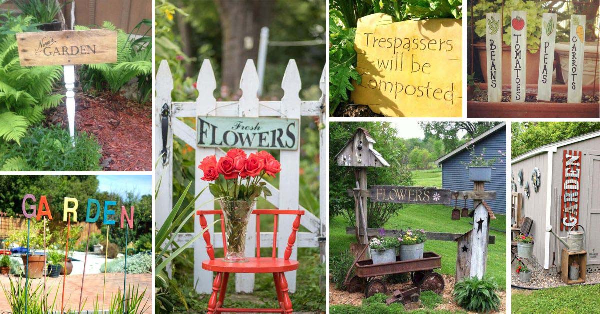 Garden Sign Ideas