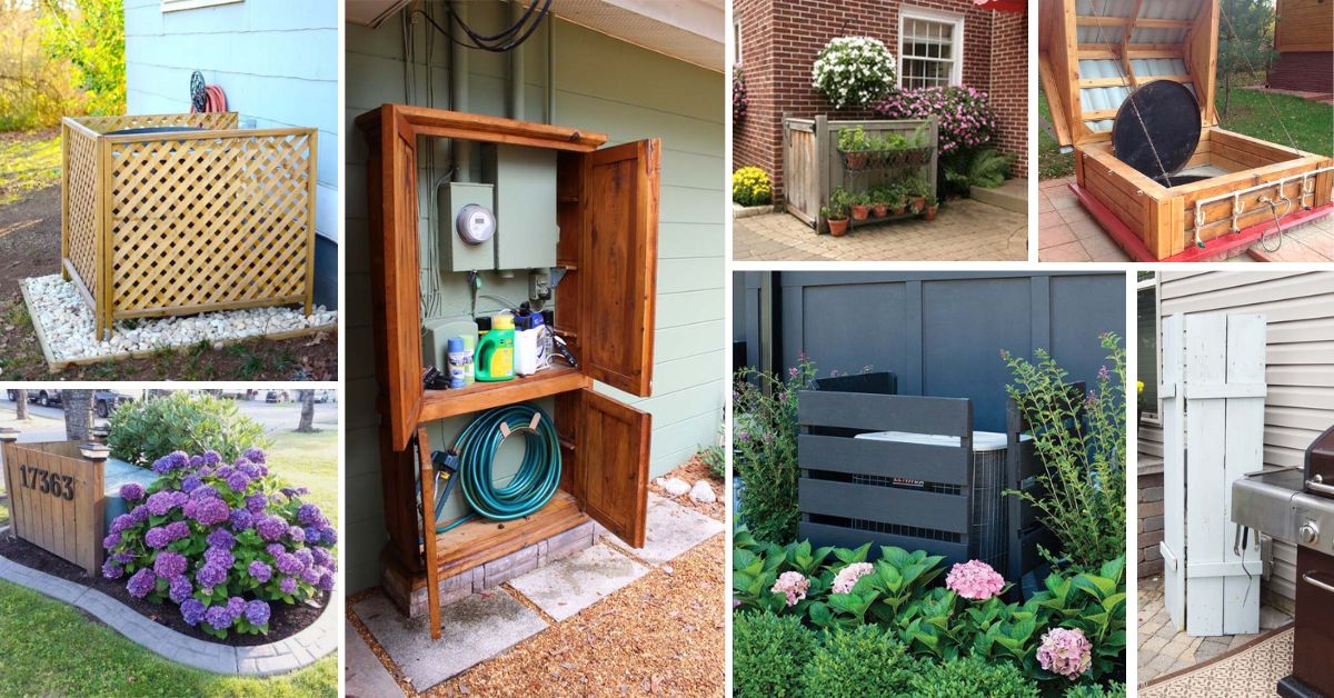 Landscaping Ideas To Hide Utility Boxes