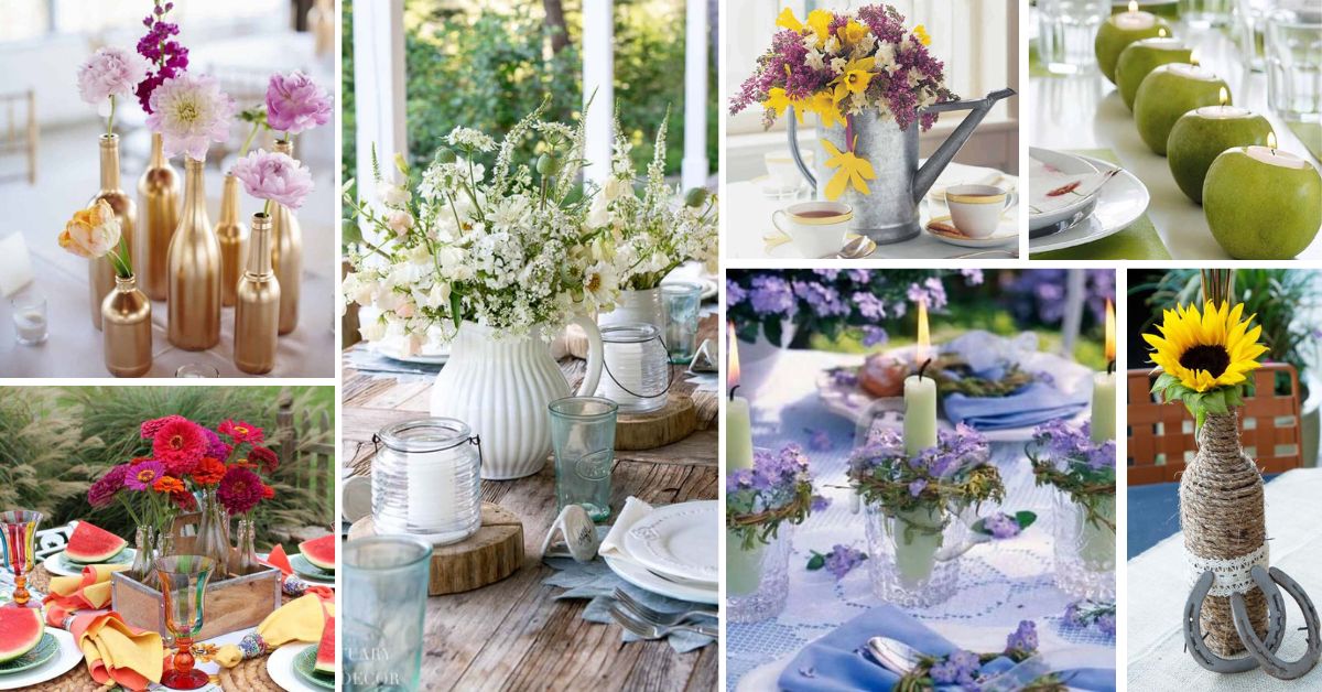 Summer Table Decor Ideas