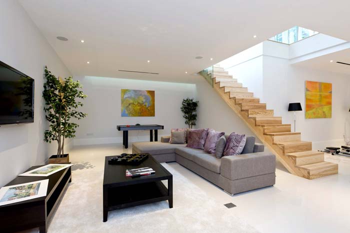 Modern and Organic Staircase