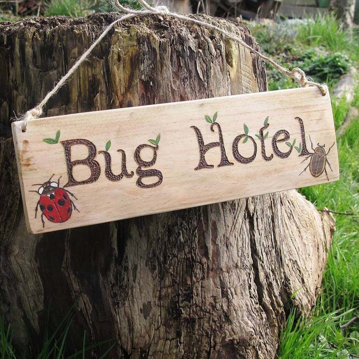 Bug Hotel Sign