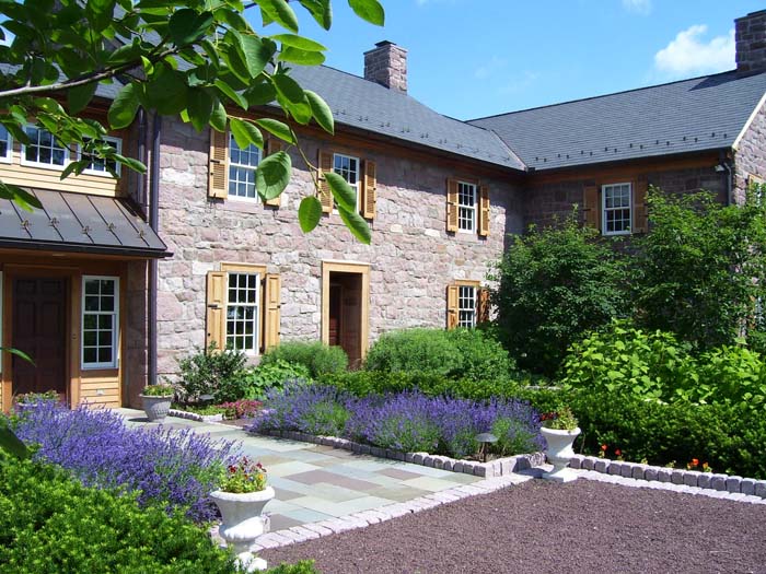 White Brick Garden Edging