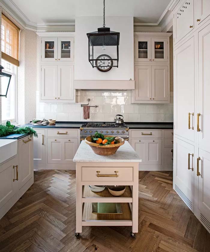 Traditional White Kitchen