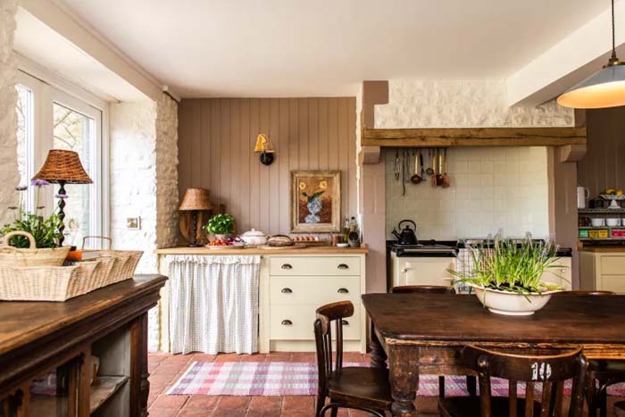 Authentic Rustic Countryside Kitchen