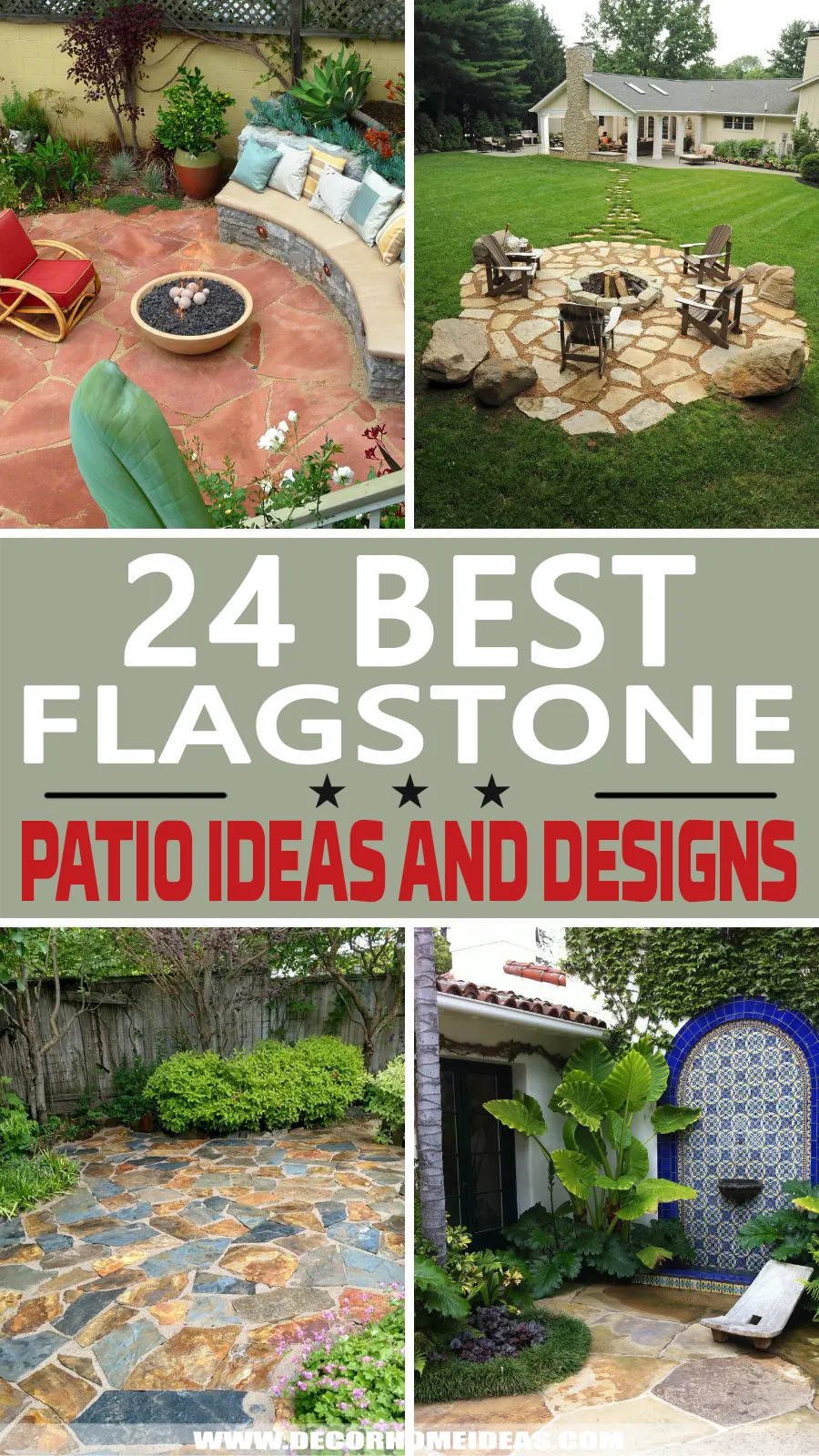 As flagstone is one of the most preferred materials to use in a patio we have selected the best flagstone patio ideas and designs to choose from for your next makeover.