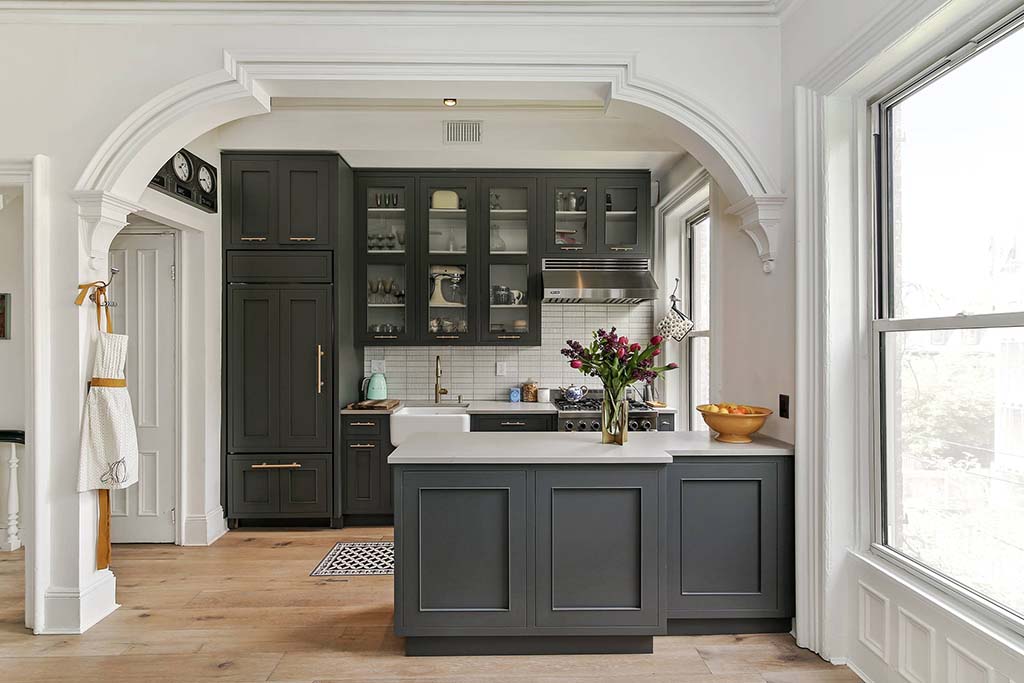 Kitchen Cabinet Paint Colors Dark Gray