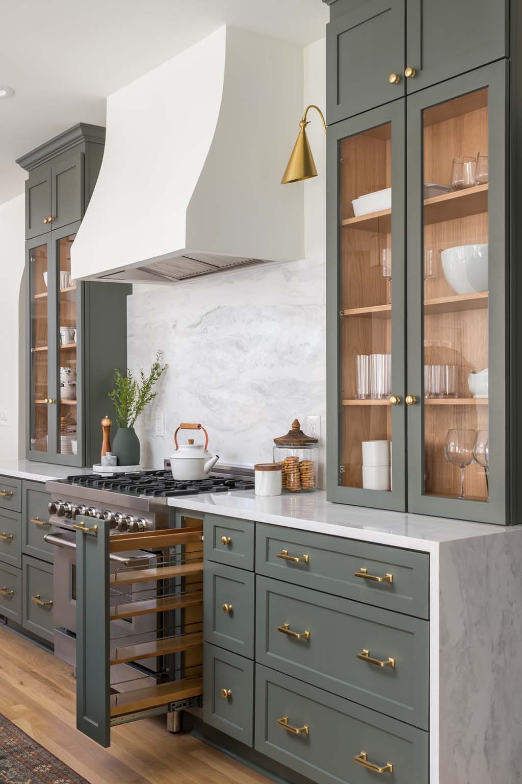 Kitchen Cabinet Paint Colors Green