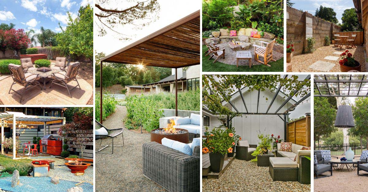 Pea Gravel Patio Ideas