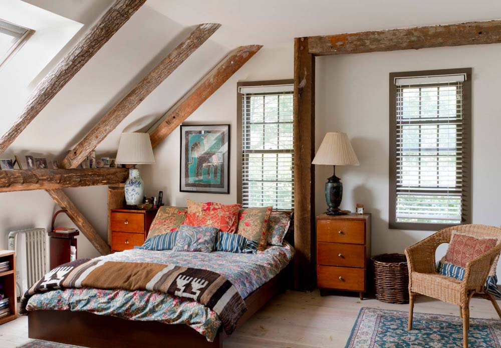 Attic Boho Bedroom