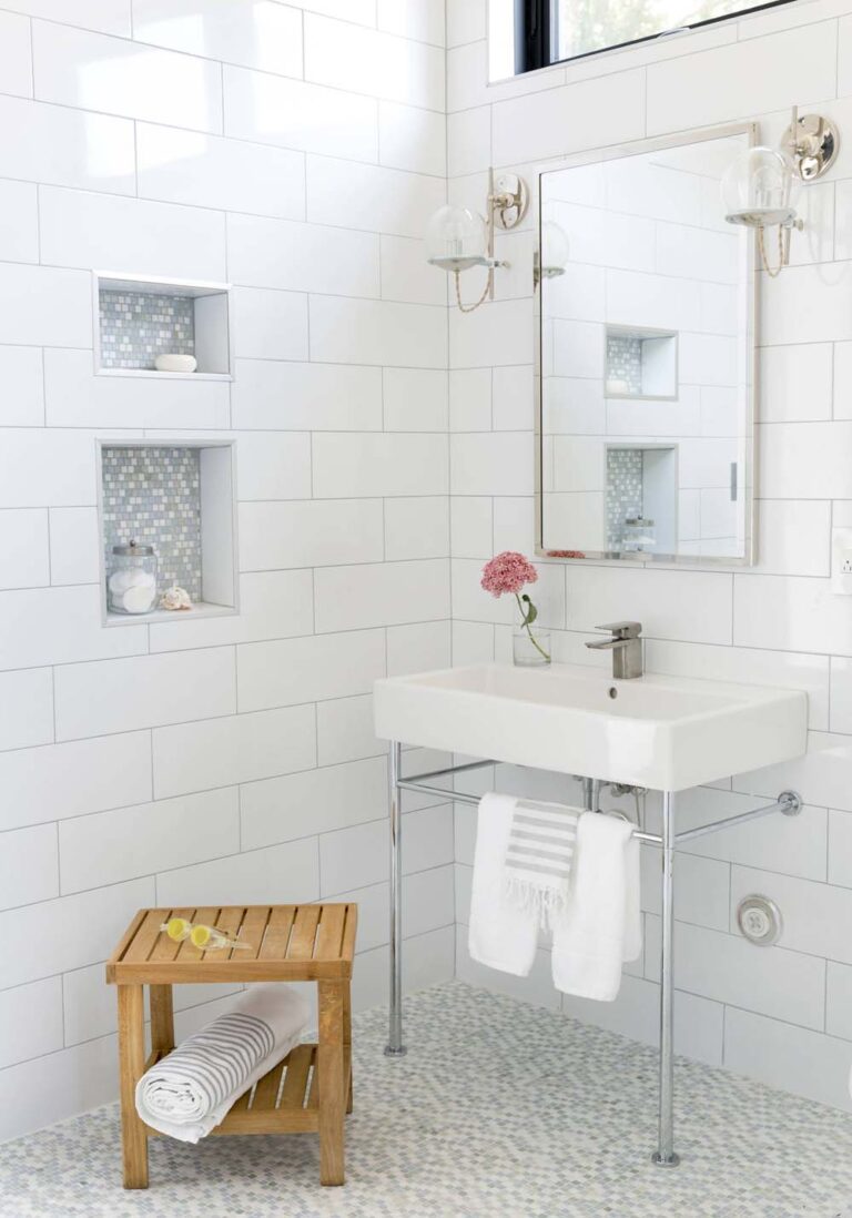 29 Inspiring Builtin Bathroom Shelf and Storage Ideas To Maximize Your