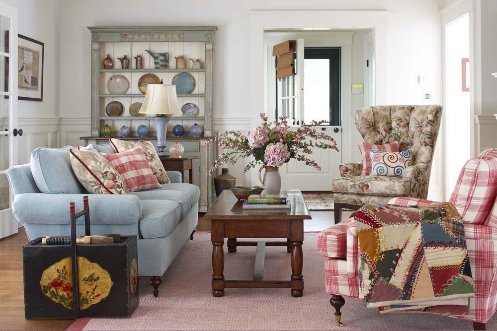 Another Read Of The Country Chic Living Room