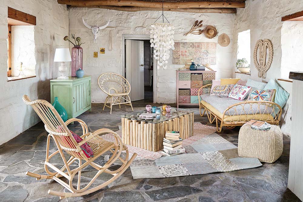 Boho Shabby Chic Living Room