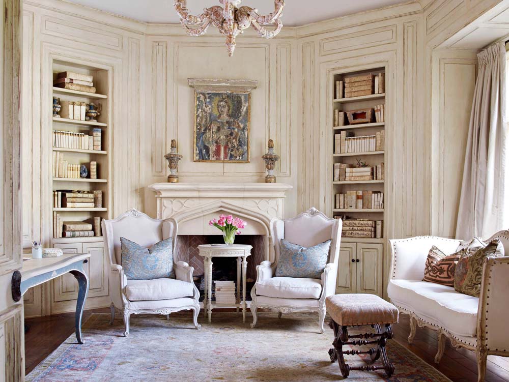 French Country Chic Living Room