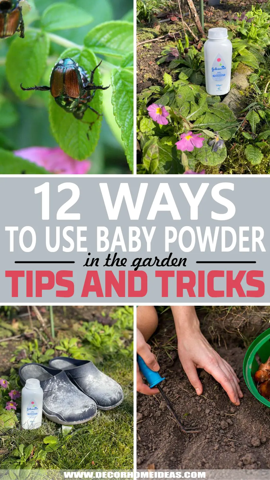 Ways To Use Baby Powder In Garden. Discover creative ways to use baby powder in your garden with these helpful tips and tricks. From deterring pests to improving plant growth, baby powder can be a useful tool for any gardener.