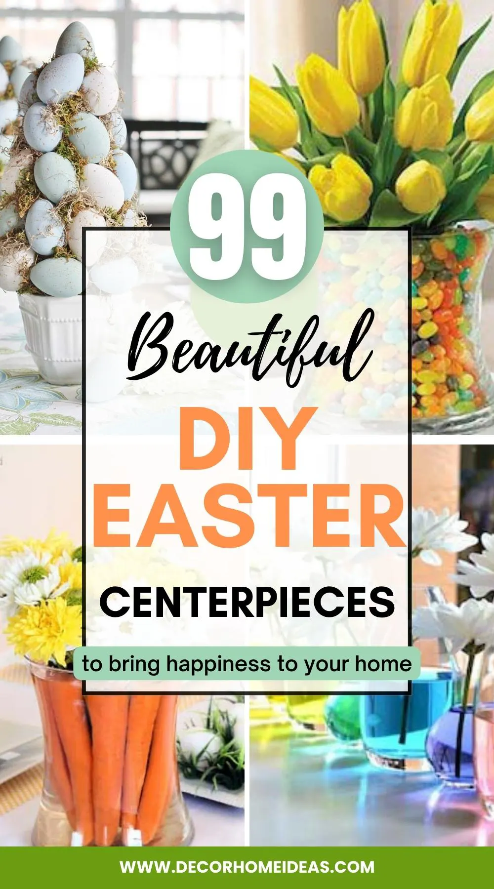 DIY Easter centerpieces are a perfect way to add a festive and colorful touch to your holiday table and impress your guests. From simple flower arrangements to creative egg displays, these centerpieces allow you to showcase your creativity and craftiness, and create a welcoming and joyful atmosphere for the occasion.