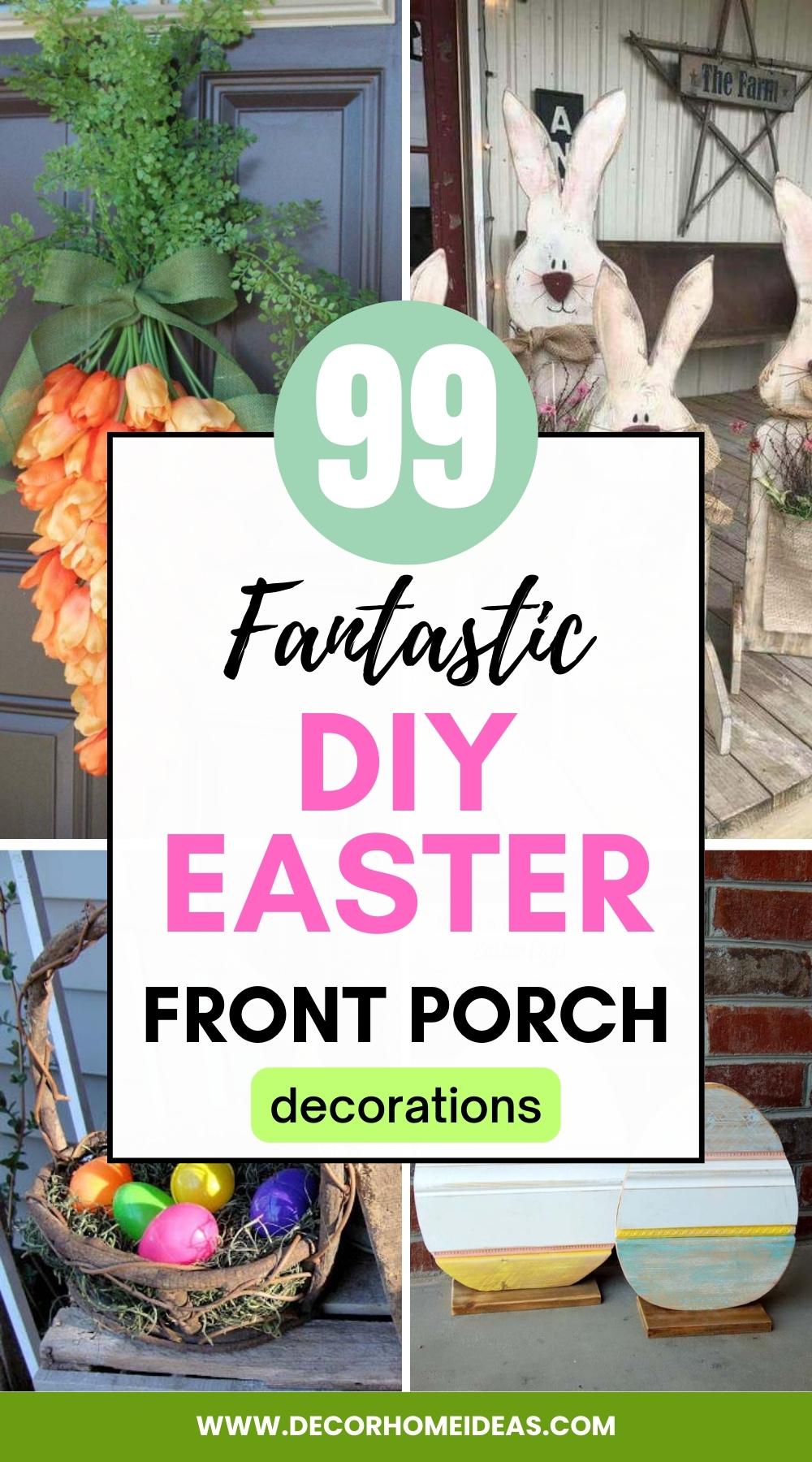 DIY Easter front porch decorations offer a fun and creative way to welcome spring and the holiday season. From wreaths to planters to signs, there are endless possibilities to add a festive touch to your front porch, creating a cheerful and inviting entryway for your family and guests.