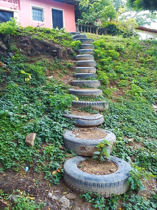 Ladder For Slope Garden