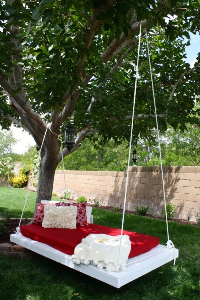 Backyard Hanging Bed