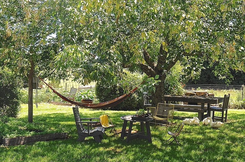 Backyard Fabric Hammock