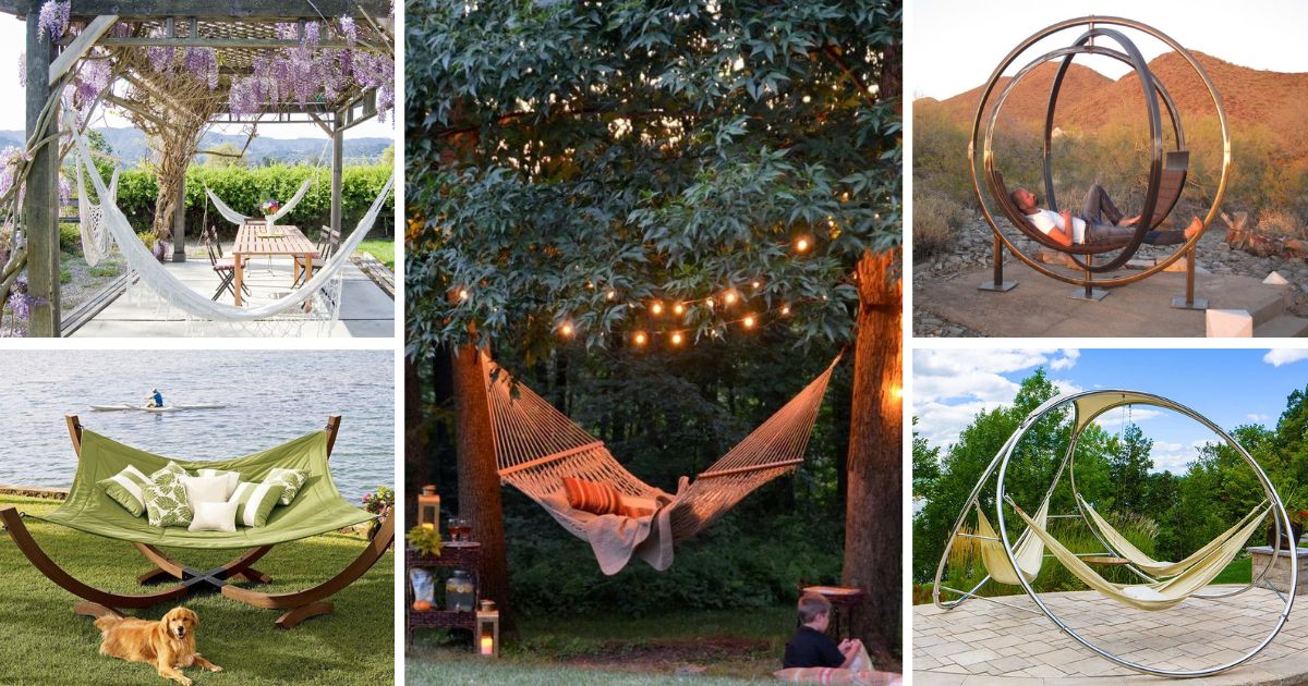 15 Hammock Ideas for Your Backyard