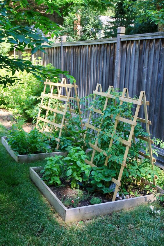 Easy Diy Pallet Trellis